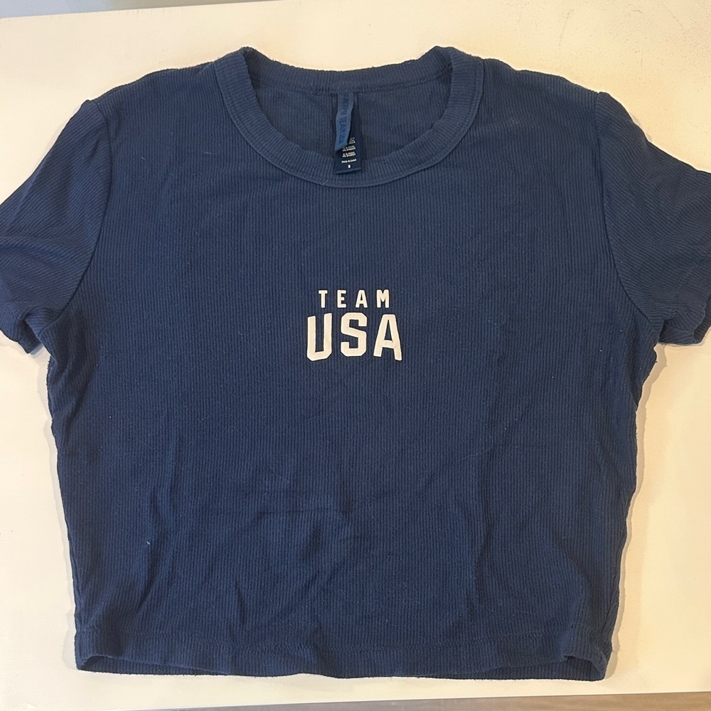 SKIMS Team USA Crop Top